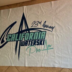 CALIFORNIA waterski ProAm contestant towel 2025 NEW